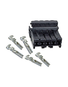 Conector 5 vias Negro -...