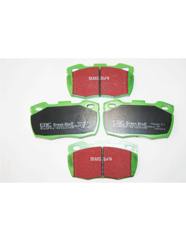 Juego pastillas delanteras EBC Green...