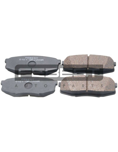 JUEGO DE PASTILLAS DE FRENO DELANTERAS