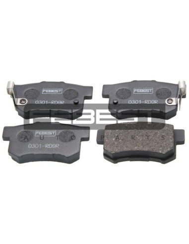 JUEGO DE PASTILLAS DE FRENO DELANTERAS