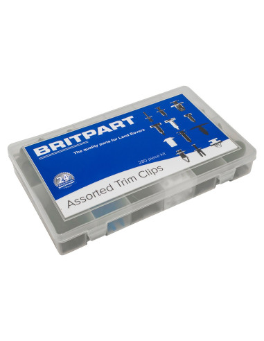Caja de grapas y clips 280 piezas -...