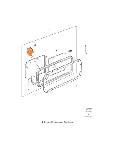Gancho apertura ventana lateral...