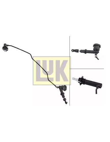 Conjunto cilindro hidraulico, Bomba y...