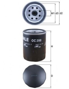 Filtro de aceite motor TD5...