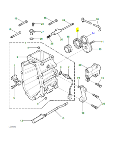 Anillo aceite eje principal... 2