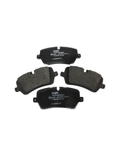 Juego de Pastillas traseras -...