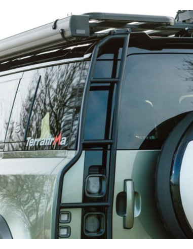 Escalera de acceso portaequipajes...