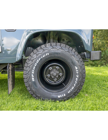 Llanta de acero Smooth Negra 8x16 -...