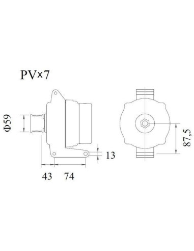 copy of ALTERNATOR - 120 AMP
