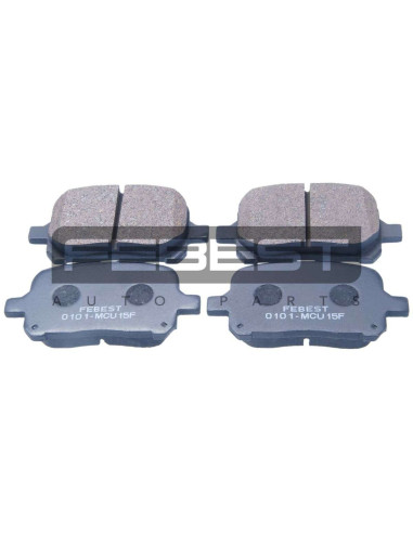 JUEGO DE PASTILLAS DE FRENO DELANTERAS